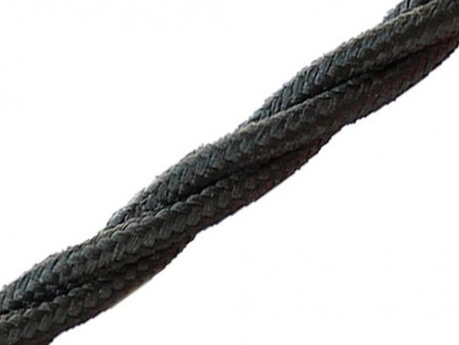 Ретро провод матерчатый 3*2.5 RETRIKA 53250 (Черный)(50м)