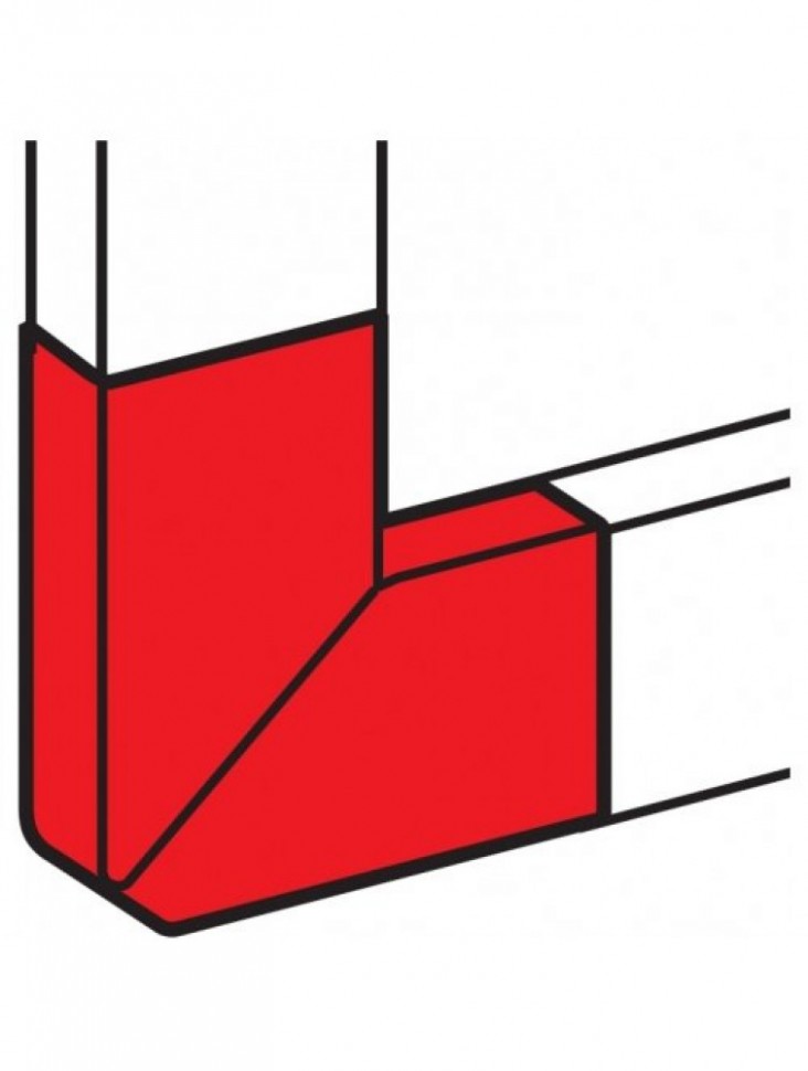 Угол плоский 35/50х105 DLP Legrand 10789