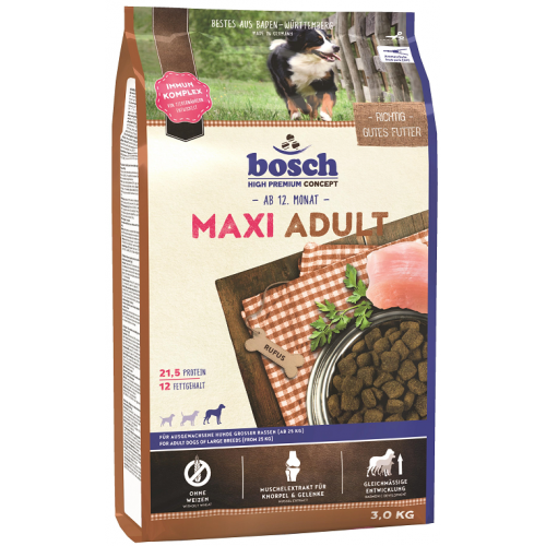 Сухой корм для собак Bosch Adult 3 кг (для крупных пород)