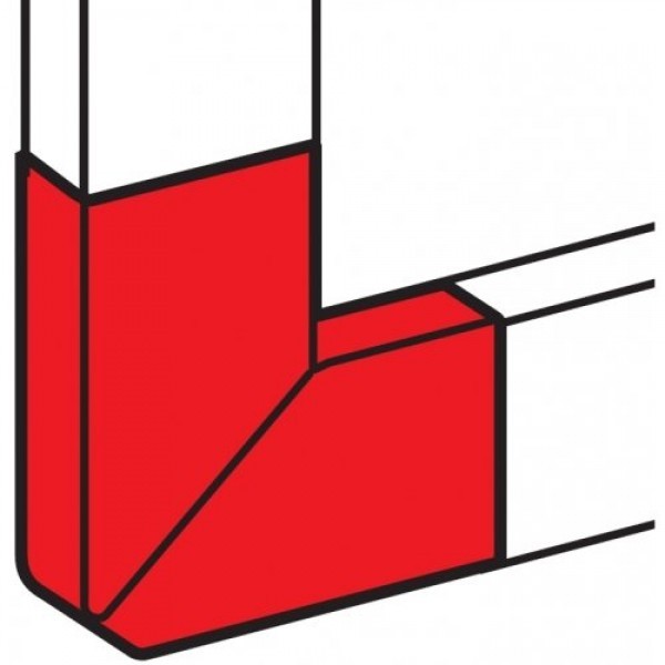 Угол плоский 50х80/80х35 DLP Legrand 10765