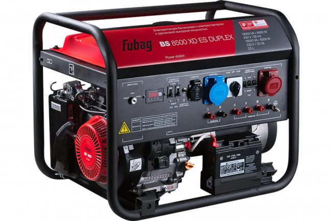 Бензиновый генератор Fubag BS 8500 XD ES DUPLEX