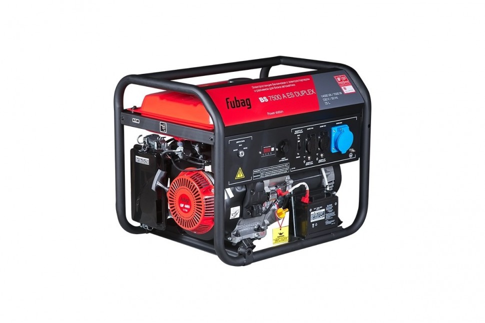 FUBAG BS 7500 A ES DUPLEX Электростанция бензиновая 