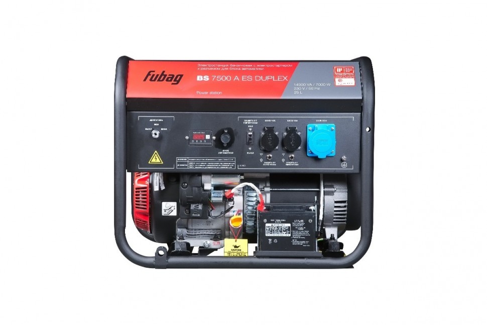 FUBAG BS 7500 A ES DUPLEX Электростанция бензиновая 
