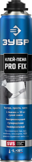 Клей-пена "Pro Fix" профессиональный, монтажный, пистолетный, всесезонный, 750 мл 41150 (12 шт)