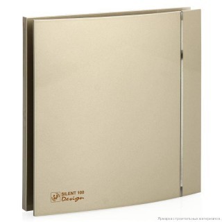 Soler&Palau Вентилятор накладной SILENT-100 CZ CHAMPAGNE DESIGN-4C