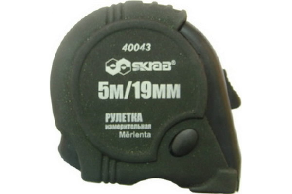 Рулетка SKRAB 3-х стопорная PNC 5/0,019м 40043