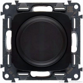 Legrand 752060 Светорегулятор поворотный 300Вт+накладка 754048 Legrand Valena Allure (Антрацит)