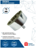 Коронка с центрирующим сверлом по стеклу и керамике (70х55 мм) Vertextools 336-70-55