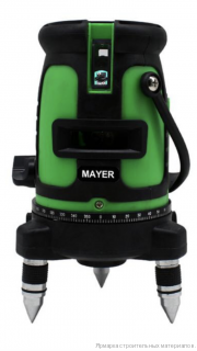 Лазерный уровень MAYER SL-5L (зеленый луч)