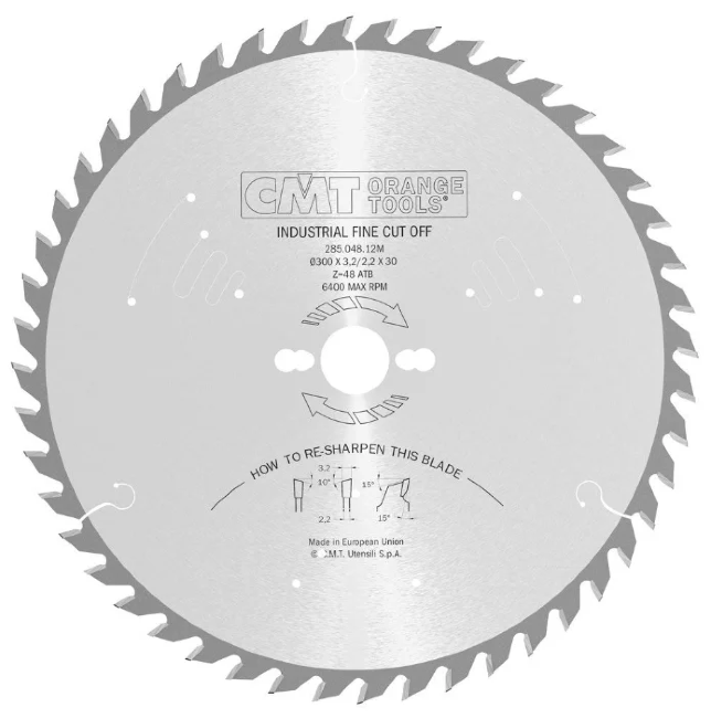 Пильный диск CMT 286.048.12M 300х30 мм