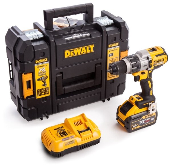 DEWALT DCD991X1-QW Аккумуляторная бесщеточная дрель-шуруповерт XRP 18.0 В XR
