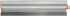 Шпатель-Правило Профи, нержавеющая сталь с алюминиевой ручкой 600 мм KУРС РОС 09056