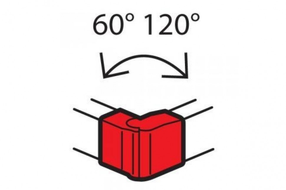 638032 Legrand Metra Внешний изменяемый угол для 100х50 638032 Legrand Metra Внешний изменяемый угол для 100х50