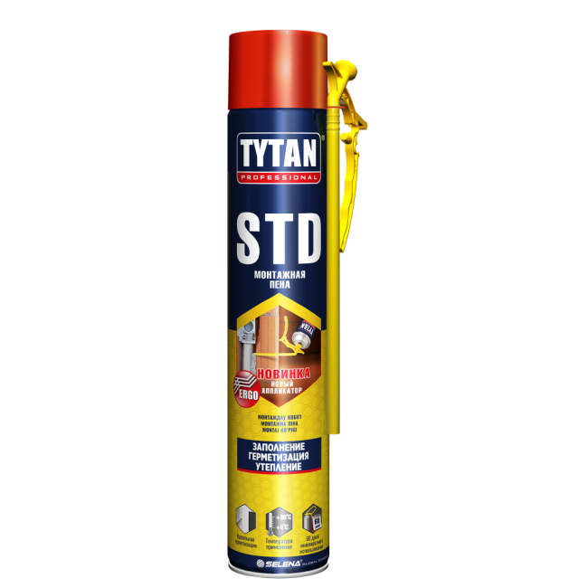 Монтажная пена TYTAN Professional STD (с трубкой)