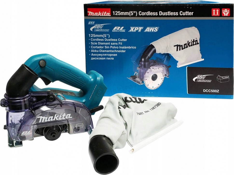 Аккумуляторная алмазная пила Makita DCC500Z 