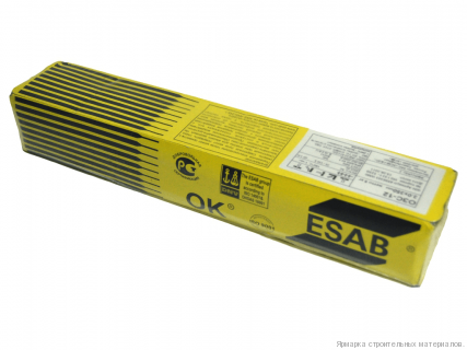 Электроды СВЭЛ ESAB ОК 4600P 3мм(уп.5,3кг.) Электроды СВЭЛ ESAB ОК 4600P 3мм(уп.5,3кг.)
