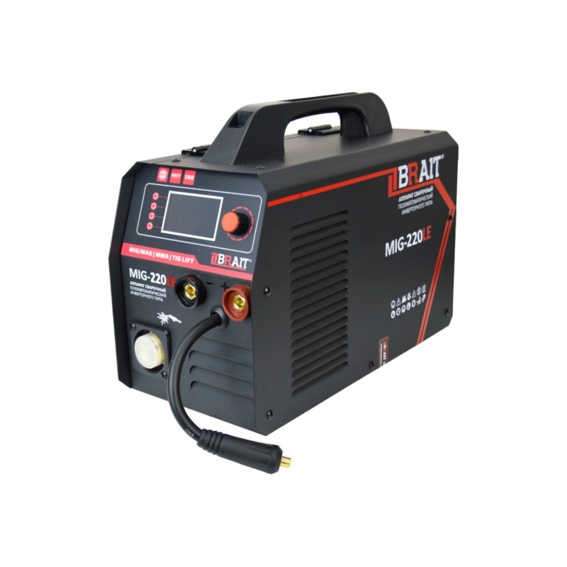 Сварочный инвертор полуавтомат BRAIT MIG-220LE 18.01.031.043