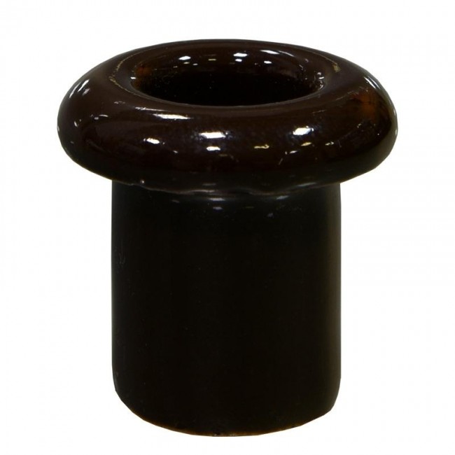 Втулка (проход) керамическая коричневая 13012 Lindas