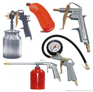 Набор пневмоинструмента Fubag 120102 kit 5B Набор пневмоинструмента Fubag 120102 kit 5B