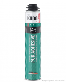 Монтажный полиуретановый клей-пена для теплоизоляции PUR ADHESIVE PROFF 14+