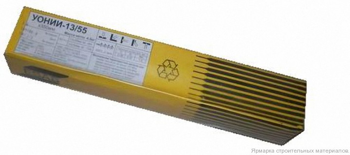 Электроды СВЭЛ ESAB УОНИИ 13/55 4мм(уп.6,0кг.) Электроды СВЭЛ ESAB УОНИИ 13/55 4мм(уп.6,0кг.)