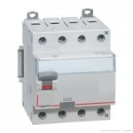 411704 Выключатель дифференциального тока (УЗО) DX3 4П 63А 30мА-AC N справа