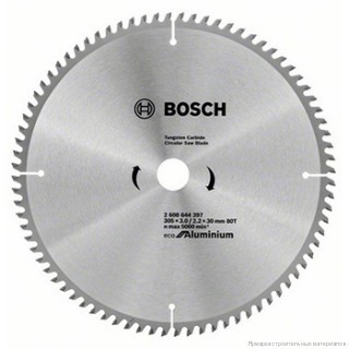 Диск пильный Bosch 305x30xT80 Eco for Aluminium