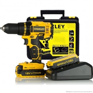 Аккумуляторная дрель-шуруповерт STANLEY SCD20S2K