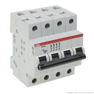 SH204L/C16 ABB Автоматический выключатель 4п 16A, 4,5kA
