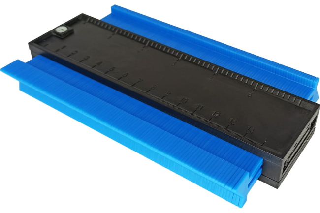 Линейка-шаблон для перенесения контуров vertextools 140x100мм 3043-140