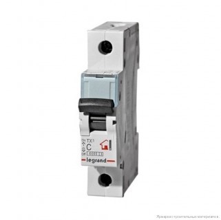 404026 Автоматический выключатель Legrand TX3 C10A 1П 6000