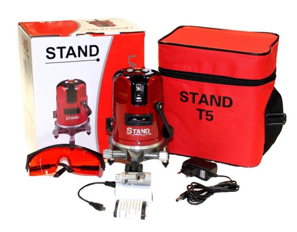Лазерный уровень STAND-T5 