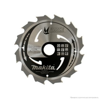 Диск пильный Makita B-31245 M-force по дереву (190х1,25/2х30 мм; Z12) 