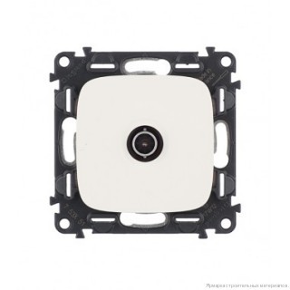 Legrand 753067 Valena Allure (Белый) Розетка TV проходная 14Дб+накладка 754765 Legrand