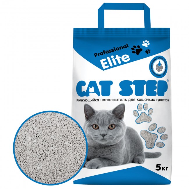 Наполнитель минеральный CAT STEP Professional Elite 5 кг
