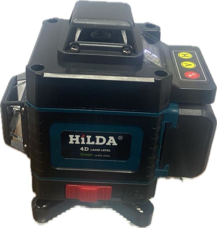 Уровень лазерный Hilda 4D Laser Level с дисплеем, зеленый луч, аккумулятор 2шт 3Ач Уровень лазерный Hilda 4D Laser Level с дисплеем, зеленый луч, аккумулятор 2шт 3Ач