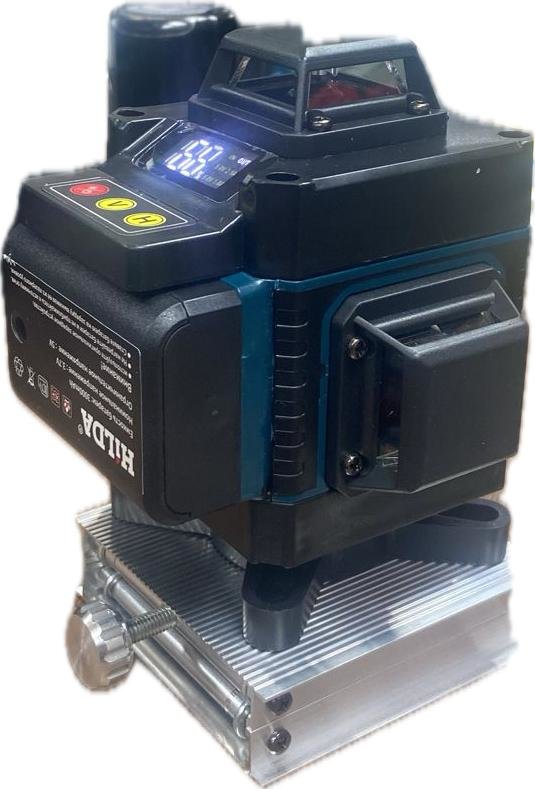 Уровень лазерный Hilda 4D Laser Level с дисплеем, зеленый луч, аккумулятор 2шт 3Ач Уровень лазерный Hilda 4D Laser Level с дисплеем, зеленый луч, аккумулятор 2шт 3Ач