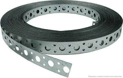 Монтажная лента перфорированная 12х0,55мм 25м LP-V12х0,55