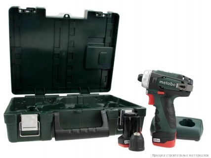Metabo PowerMaxx BS Basic 10.8 2х2.0 600080500 Аккумуляторная дрель шуруповерт