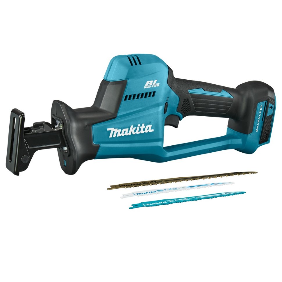 Аккумуляторная сабельная пила Makita DJR189Z (без аккумуляторов и зарядного устройства)