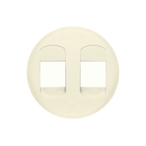 Накладка для розетки акустической двойная(лицевая панель) Celiane Слоновая кость 066241 Legrand