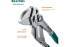 Переставные клещи-гаечный ключ Kraftool Vise-Wrench 22065