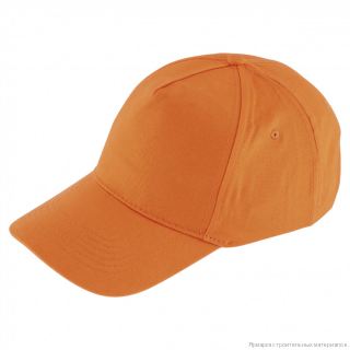 Каскетка, цвет оранжевый, размер 52-62 Сибртех 89186