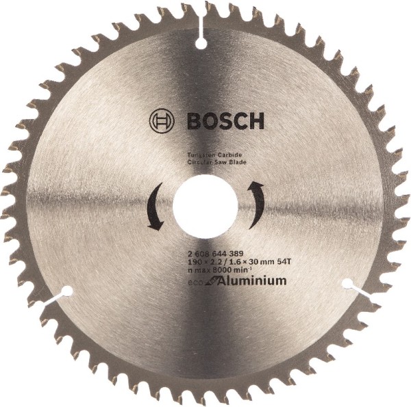 Пильный диск ECO AL (190x30 мм; 54T) Bosch 2608644389