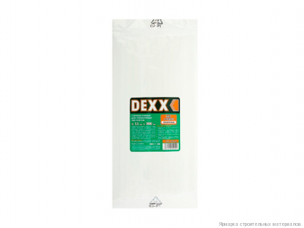 DEXX Клеевые стержни 11х300 мм, 33 шт 0683-11-300