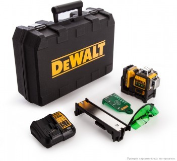 Аккумуляторный лазерный нивелир DeWalt DCE089D1G Аккумуляторный лазерный нивелир DeWalt DCE089D1G