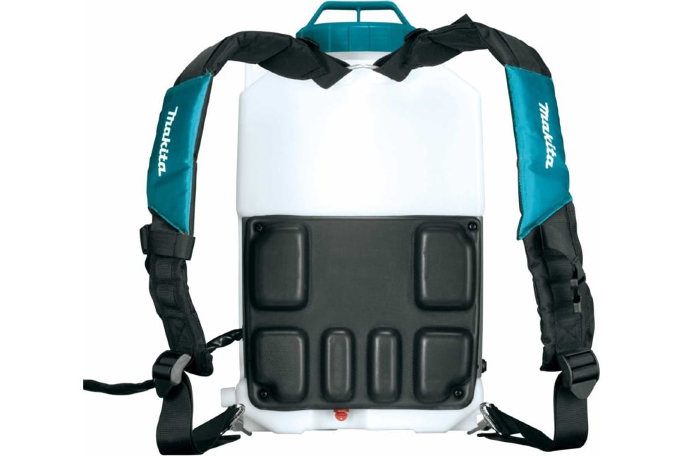 Опрыскиватель аккумуляторный Makita DUS158Z LXT 18 В, объем бака 15 л, 5 бар, шланг 1.7 м, двойная форсунка  Опрыскиватель аккумуляторный Makita DUS158Z LXT 18 В, объем бака 15 л, 5 бар, шланг 1.7 м, двойная форсунка