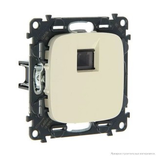 Legrand 753070 Valena Allure (Сл.Кость) Розетка RJ45 комп.1-я+накладка 755411 Legrand