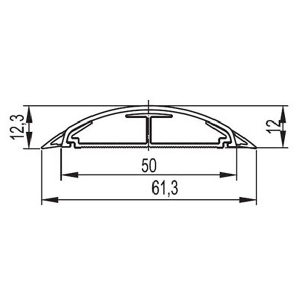 Кабель-канал 50x12 Напольный Legrand 30092 Кабель-канал 50x12 Напольный Legrand 30092