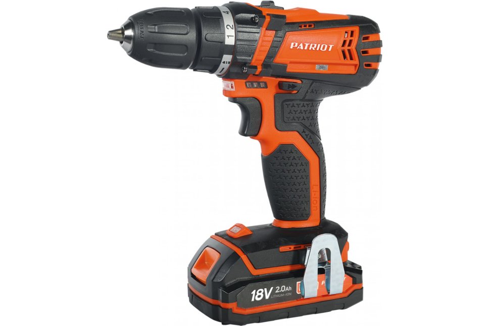 Аккумуляторная дрель-шуруповерт PATRIOT BR 183UES 180201483 Аккумуляторная дрель-шуруповерт PATRIOT BR 183UES 180201483